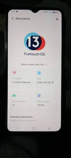 VIVO Y33S. 8+4.128