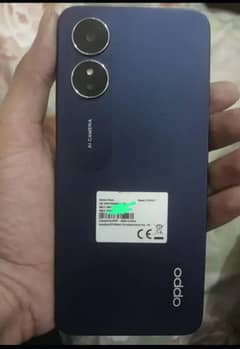 Oppo A17 10/9 condition box pack 6/128 gb and 2 extend