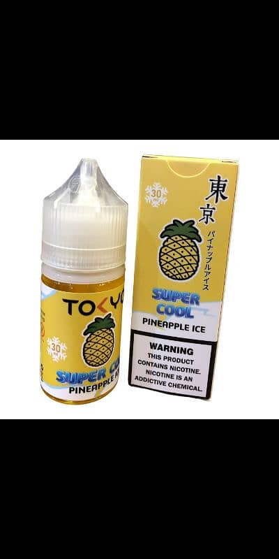 Tokyo paineapple All Flavours Available 30mg and 50mg 2