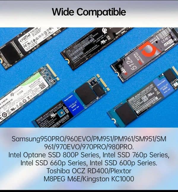 JEYI M. 2 NVMe to PCIe 4.0 x1,4x,x16 Adapter, 2