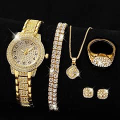 women new artificial diamond watch