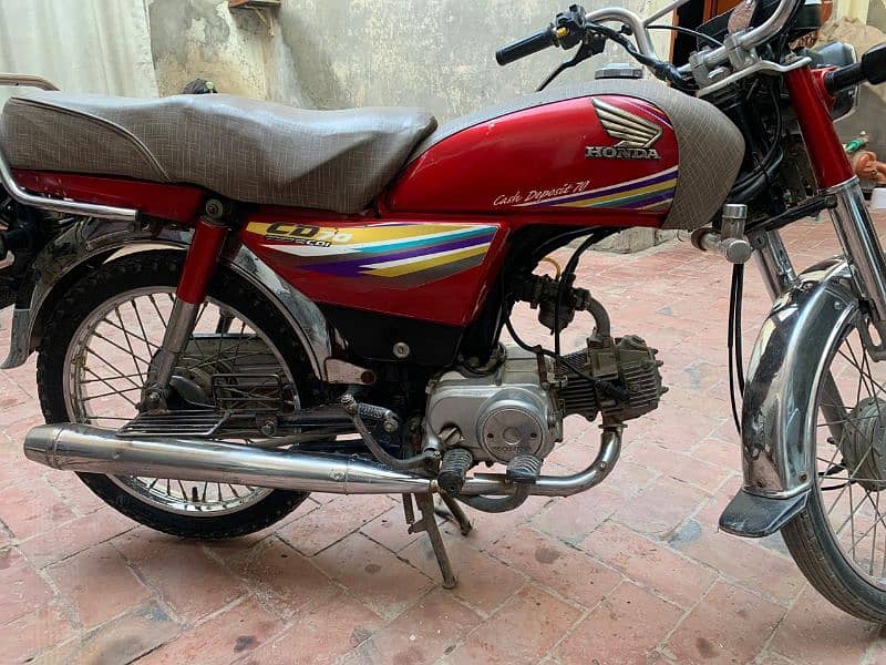 Honda CD 70 2014 model lush condition all copy latter 2