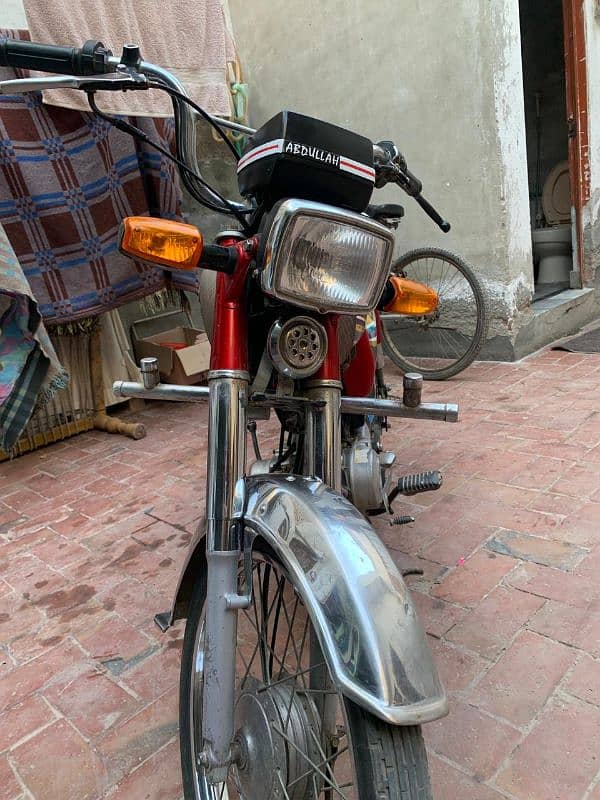 Honda CD 70 2014 model lush condition all copy latter 3