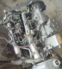 2D diesel engine with gear box