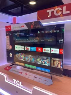 30% off 50" tcl led tv android smart 4k 1 year warranty 03224342554