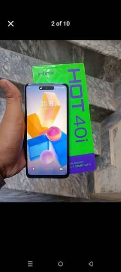 Infinix 40i bilkul new mobile 10din used