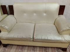 Creamiest colour 7 sitter Sofa Set