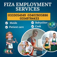 House maids , Maids , Baby Sitter , Chef , Cook , Patient Care , Nurs