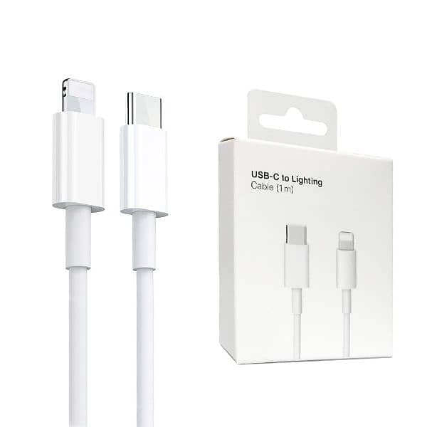 iphone original or A+ Copy chargers available with cable 3