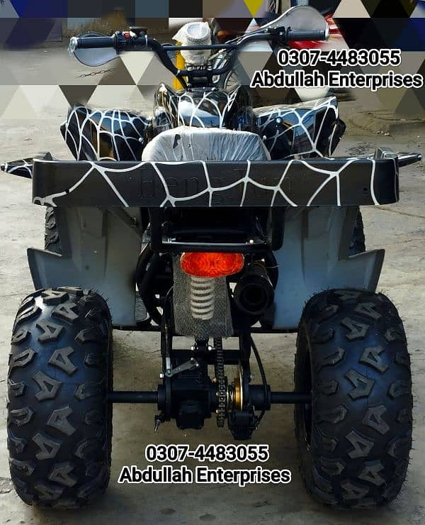 10 no raptor 250cc quad bike atv 4 wheel with self and kick for sale 7