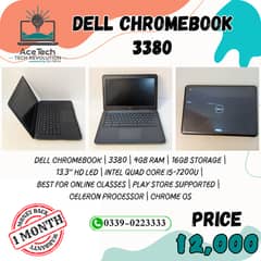 Dell Chromebook 3380 | 16GB Storage | 4GB RAM | 13.3 Inch Display