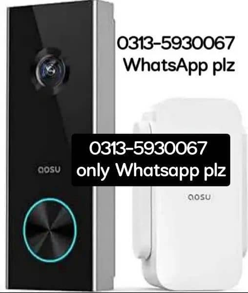 aosu door bell camera wireless doorbell with chime 2k hd resolution 0