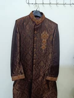 branded Sherwani, Kulla with Embroider khussa