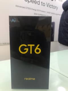 Realme GT6 Box pack Non active stock