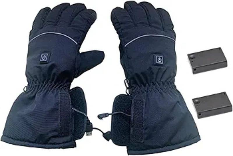 Bike Motorcycles Heated Gloves Hand Warmer battery usb rechargeable 1