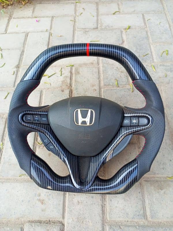 Genuine  Japanese HONDA Reborn /Civic Steering wheel 1