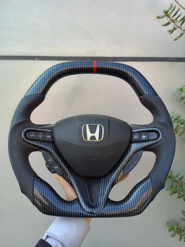 Genuine  Japanese HONDA Reborn /Civic Steering wheel 2