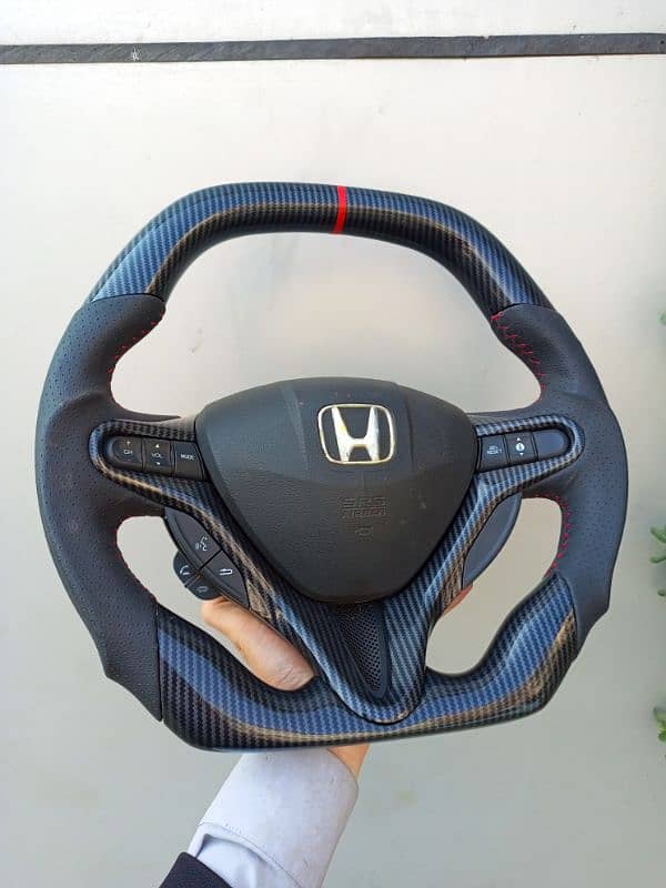 Genuine  Japanese HONDA Reborn /Civic Steering wheel 3