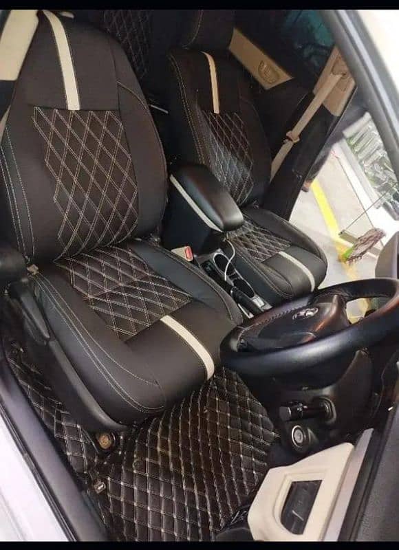 Car Seat Poshish, Top Cover, Floor Matting, Top Matting, Steering etc 6