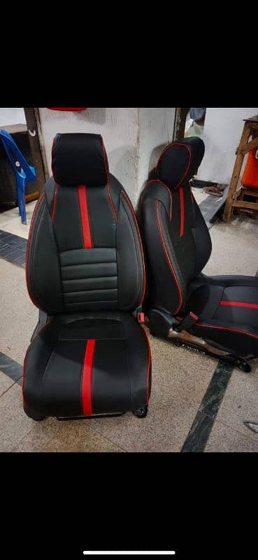 Car Seat Poshish, Top Cover, Floor Matting, Top Matting, Steering etc 10