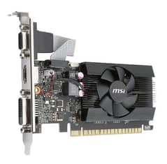 Graphic card GT710 DDR3 2GB.