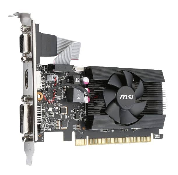 Graphic card GT710 DDR3 2GB. 0