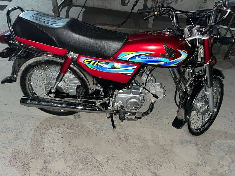 Honda Cd 70 2024 model 4