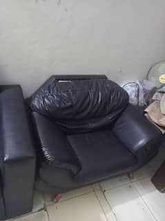 sofa set 7 seater original leather