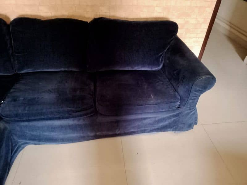 L SHAPED ORIGINAL IKEA SOFA 1