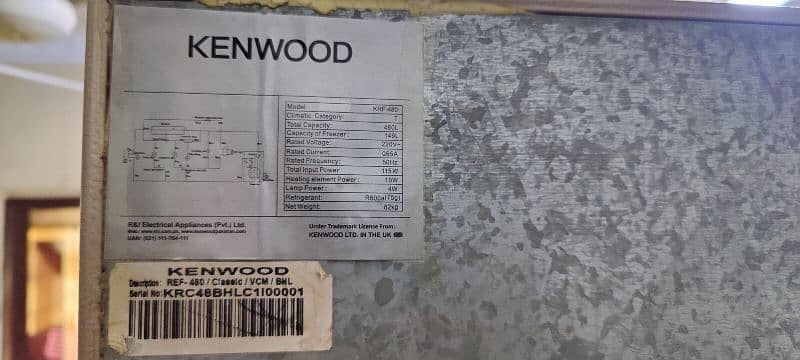 Kenwood model KRF-480 VCM BHL Classic Series 2