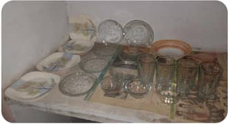 Crockery For Sale. 03234491210