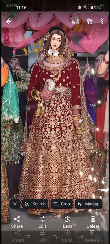 Indian Bridal lehnga / Wedding wear / Barat dress / Bridal lehnga 0