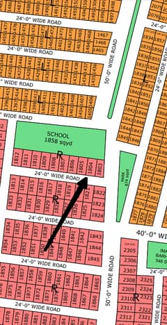 NORTH TOWN RESIDENCY PHASE 1 GOLD BLOCK 120syd plot