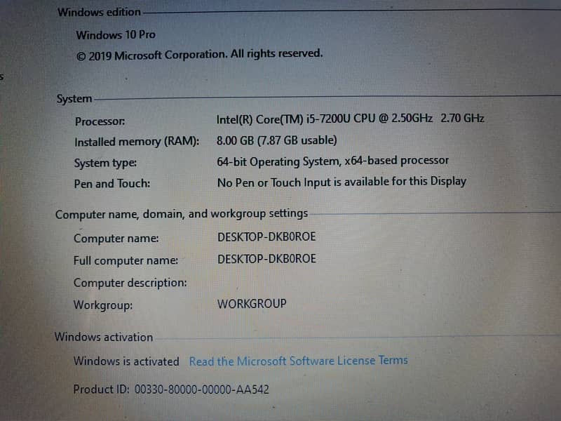 Acer Aspire E5 core i5 7th gen with gtx 940 6