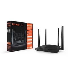 Tenda AC6 Router ( High Speed , wide range ) For gamers and offices