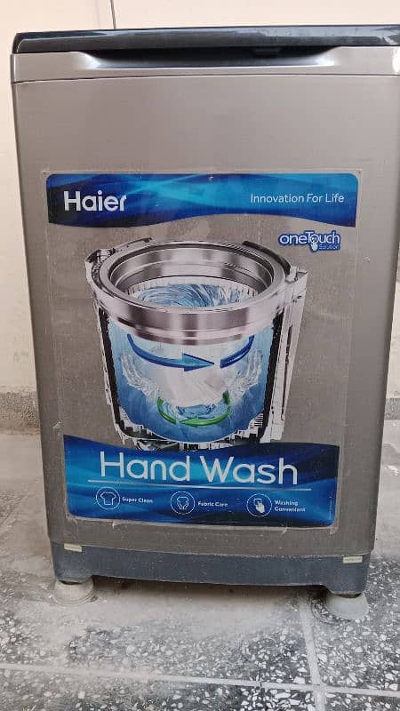 haier automatic machine in good excellent condition 2