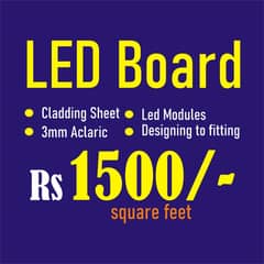 LED Board with Warrenty