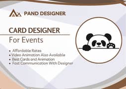 Card Designer for Weddings, Birthdays etc | Animation Videos Also