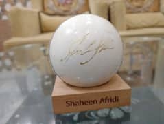 Shaheen Afridi sign ball | original pepsi hard ball