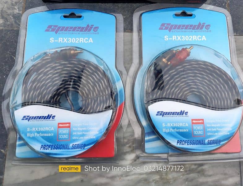 Car Audio OFC RCA Wire Twisted Pairs 5 Meter High Quality 1