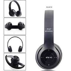 Headphone wireless bluetooth P-47 model 03334804778