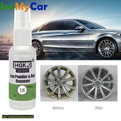 iron powder and car rust removal