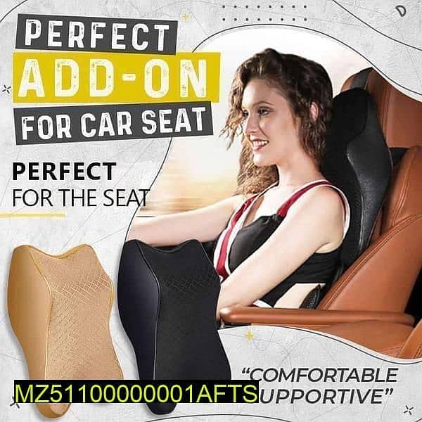 1 Pc car neck seat cushion 2