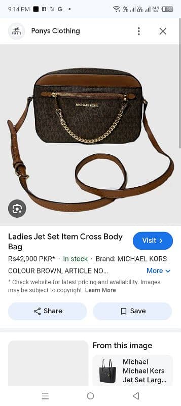 Original Michael kors bag 0