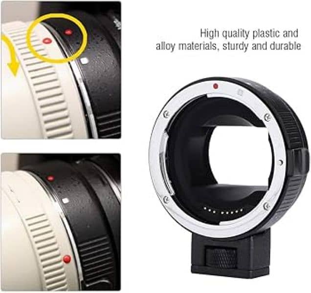 EF-NEX | Auto mount adapter for Sony E mount | A7 | A5100 | A6400 1