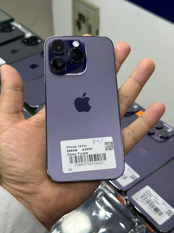 Iphone  14pro 256 GB PTA Approved 8