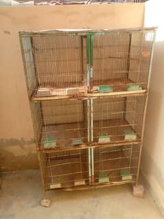 cage for sale 1'5 by 1'5 6 portion cage condition 10 by 7