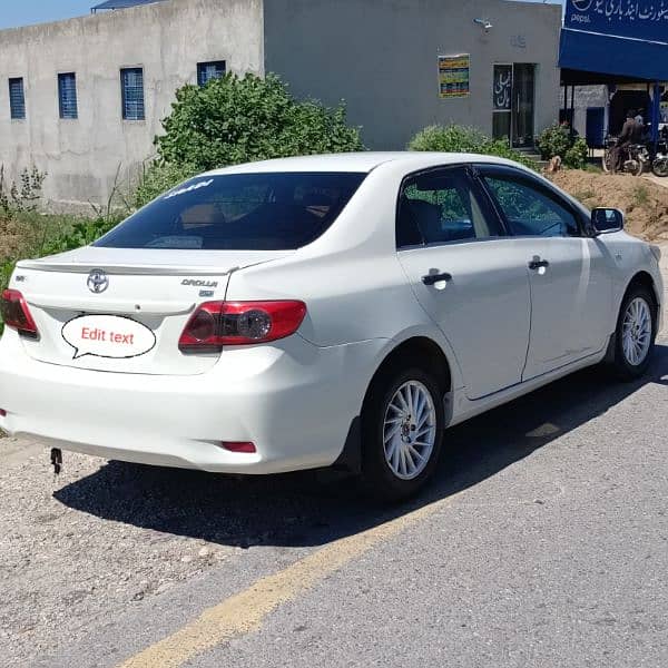 Toyota Corolla XLI 2013 2