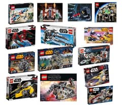 All kind of Lego sets available.