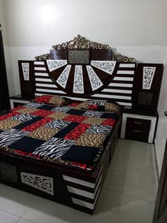 bed room set 4 piece with mattress urgent sale